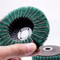 nylon abrasive polishing wheel non woven flap wheel